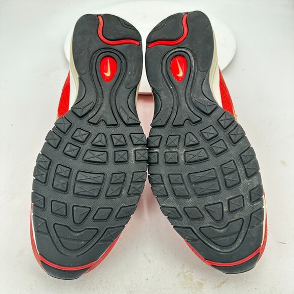 Nike Air Max 97 Men Size 11.5 CI3708-600 Challenge Red Gold Training Shoes - Picture 8 of 11